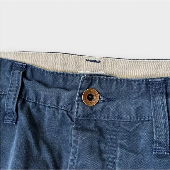 Edwin 55 Chino French Twill Pants 10 Oz Ultra Marine Mens W32 L33 Navy Blue - Picture 6 of 16